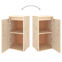 vidaXL Móveis de TV 2 pcs madeira de pinho maciça