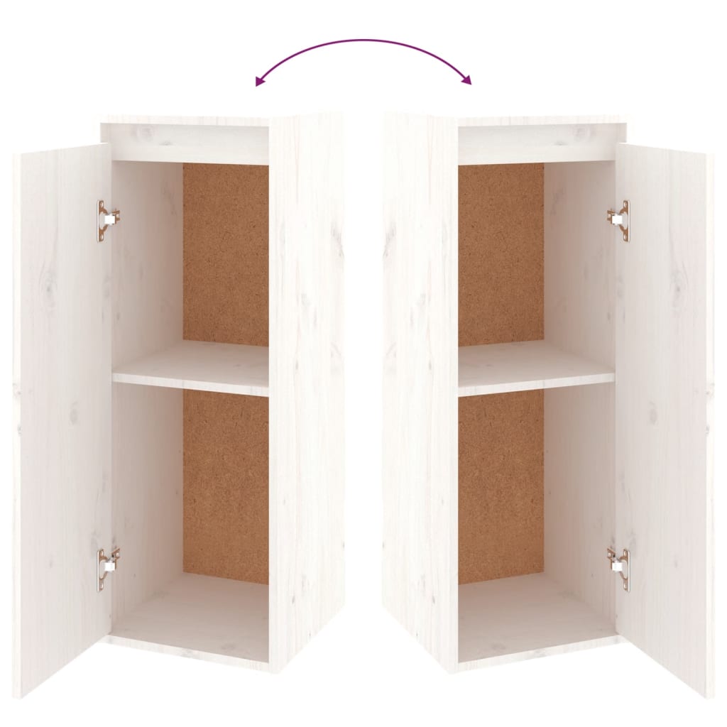 vidaXL Móveis de TV 2 pcs madeira de pinho maciça