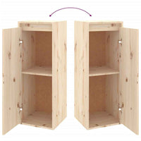 vidaXL Móveis de TV 6 pcs madeira de pinho maciça branco