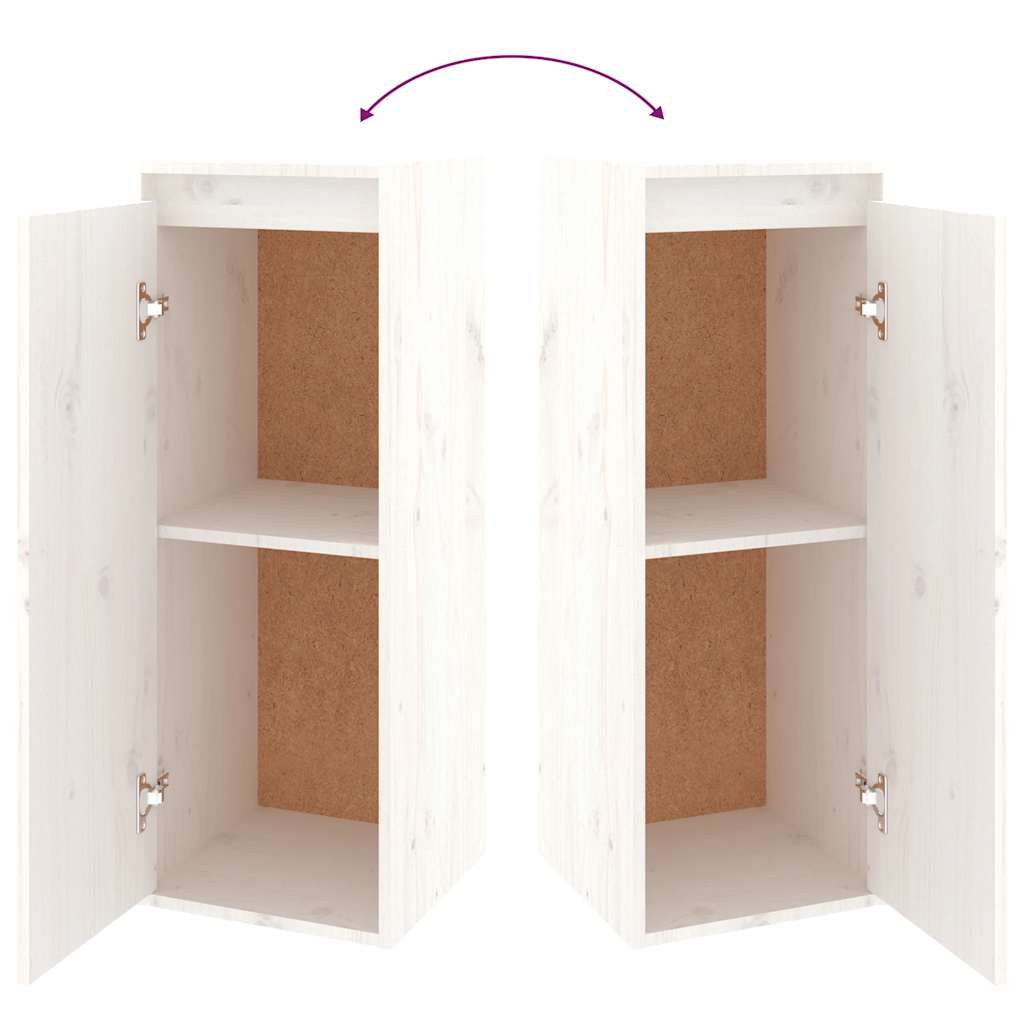 vidaXL Móveis de TV 4 pcs madeira de pinho maciça