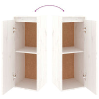 vidaXL Móveis de TV 4 pcs madeira de pinho maciça