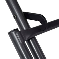 vidaXL Mesa em rede dobrável 80x80x72 cm aço antracite