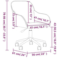 vidaXL Cadeiras de jantar giratórias 2 pcs veludo azul