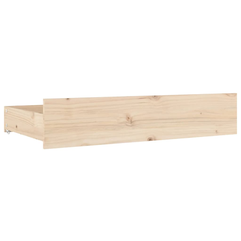 vidaXL Estrutura de cama com gavetas 135x190 cm casal