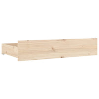 vidaXL Estrutura de cama com gavetas 135x190 cm casal