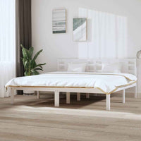 vidaXL Estrutura cama pequena solteiro 75x190 cm madeira maciça preto