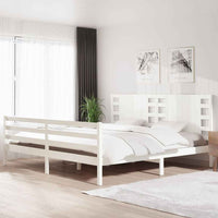 vidaXL Cama sem colchão 90x190 cm madeira de pinho maciça