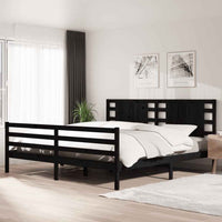 vidaXL Cama sem colchão 90x190 cm madeira de pinho maciça