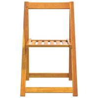 vidaXL Cadeiras de jardim dobráveis 6 pcs madeira de acácia maciça