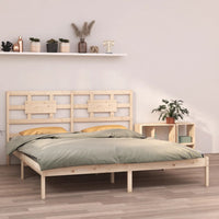 vidaXL Estrutura cama pequena solteiro 75x190 cm madeira maciça preto