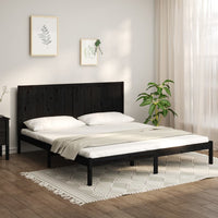 vidaXL Cama sem colchão 120x190 cm madeira de pinho maciça