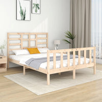 vidaXL Estrutura cama pequena solteiro 75x190 cm madeira maciça preto