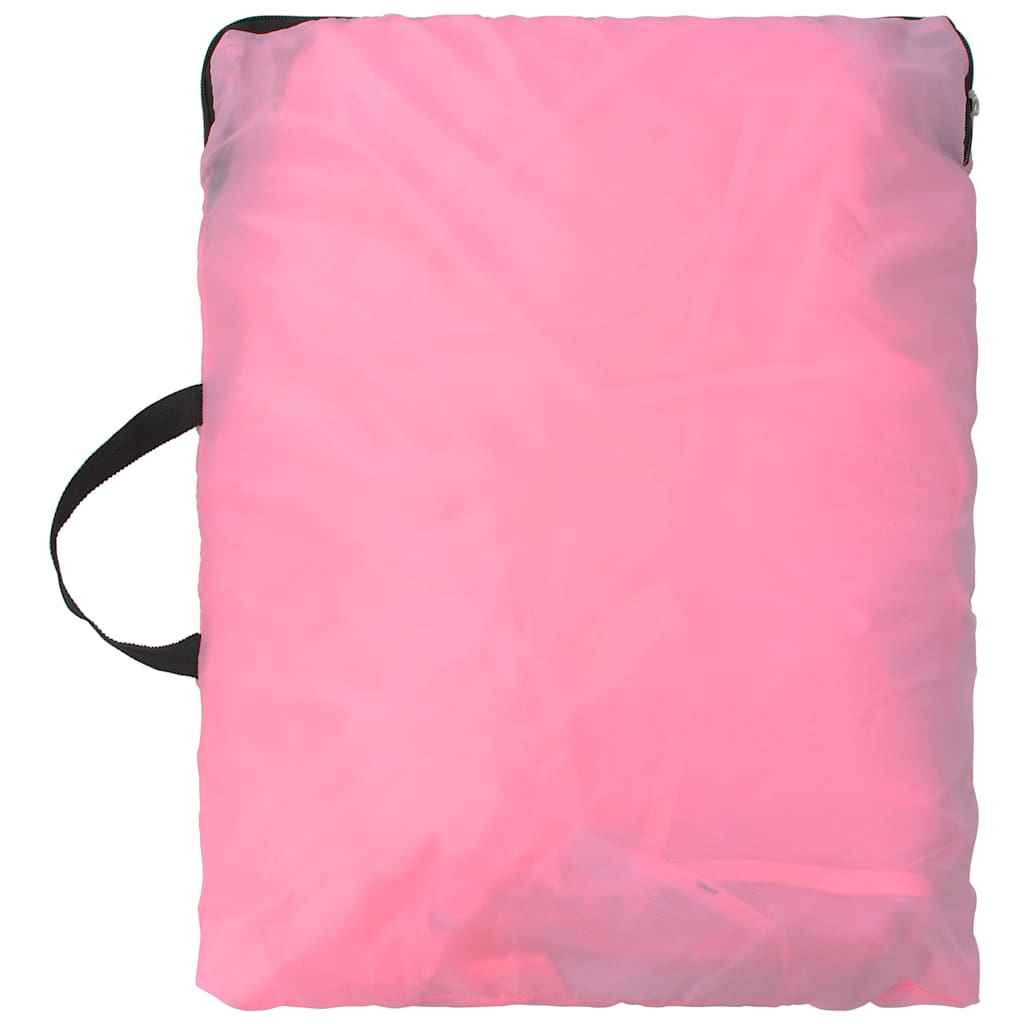 vidaXL Tenda de brincar princesas c/ 250 bolas 133x140 cm rosa