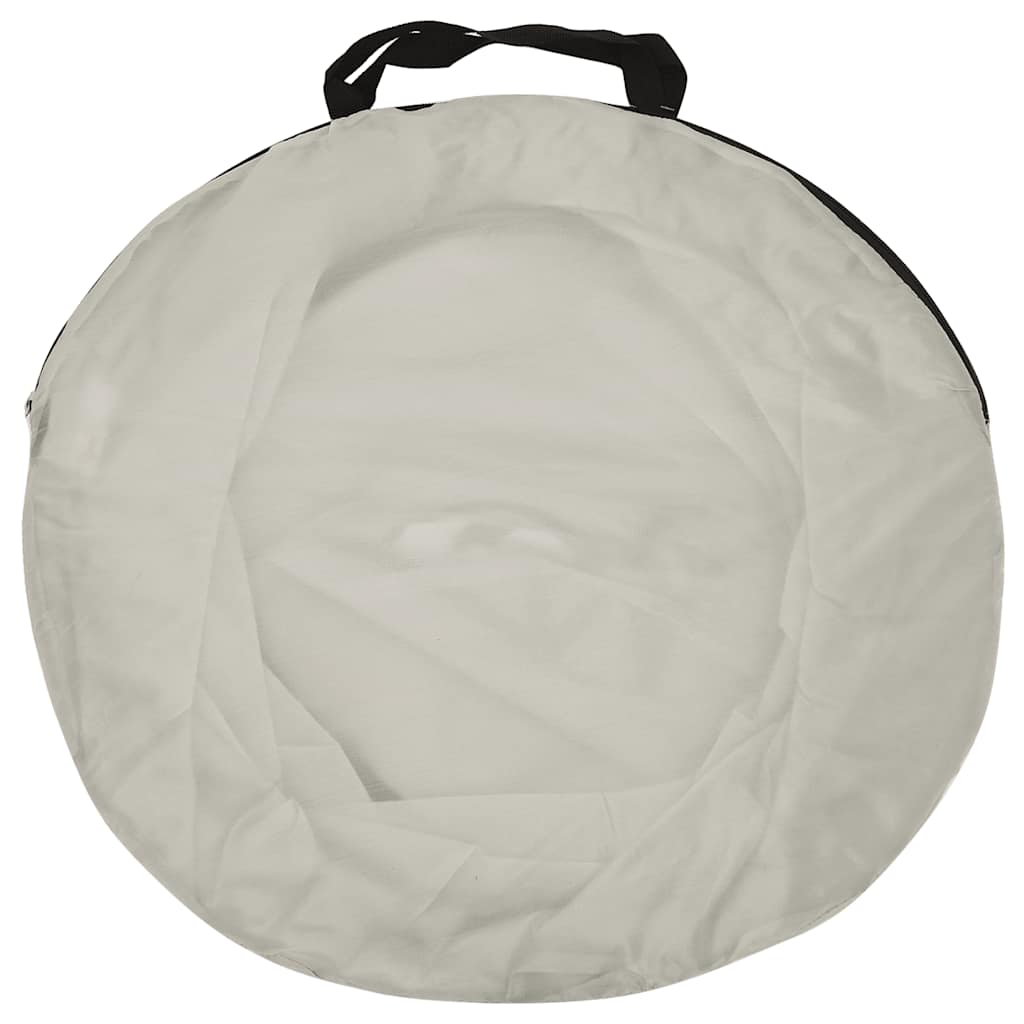 vidaXL Tenda de brincar elefante com 250 bolas 174x86x101 cm cinzento