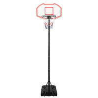 vidaXL Tabela de basquetebol 282-352 cm polietileno branco
