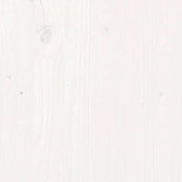 vidaXL Sofá-cama de puxar 2x(90x200) cm madeira de pinho maciça