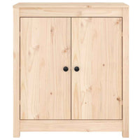 vidaXL Aparadores 2 pcs 70x35x80 cm madeira de pinho maciça
