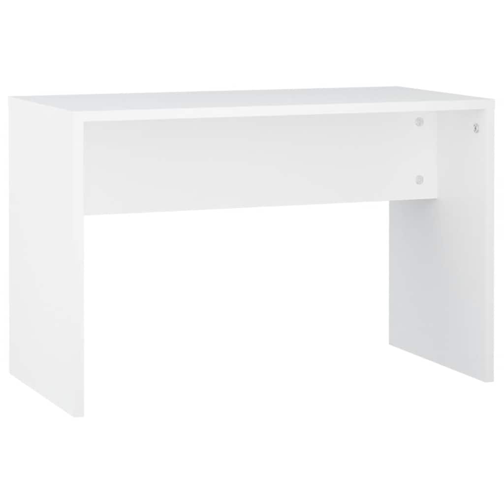 vidaXL Conjunto toucador c/ LEDs madeira processada branco