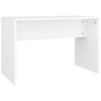 vidaXL Conjunto toucador 86,5x35x136 cm branco