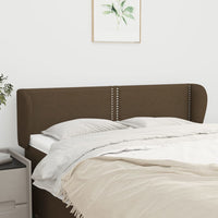 vidaXL Cabeceira de cama c/ abas tecido 83x23x78/88 cm cinzento-claro