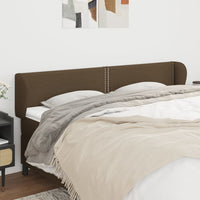 vidaXL Cabeceira de cama c/ abas tecido 83x23x78/88 cm cinzento-claro