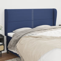 vidaXL Cabeceira de cama c/ abas tecido 83x23x78/88 cm cinzento-claro