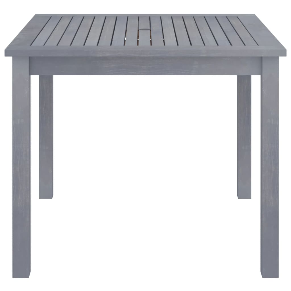 vidaXL Mesa de jantar para jardim 88x88x74 cm madeira de acácia maciça