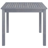 vidaXL Mesa de jantar para jardim 88x88x74 cm madeira de acácia maciça