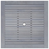 vidaXL Mesa de jantar para jardim 88x88x74 cm madeira de acácia maciça