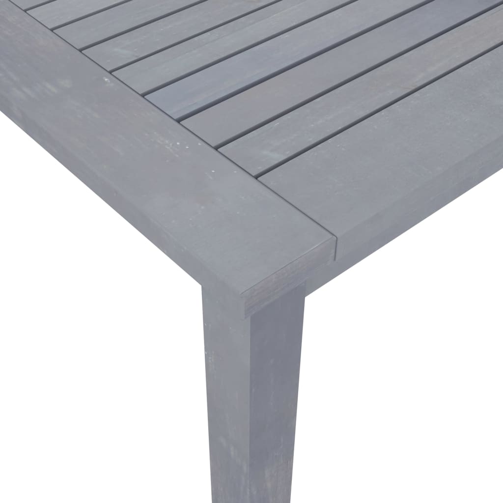 vidaXL Mesa de jantar para jardim 88x88x74 cm madeira de acácia maciça