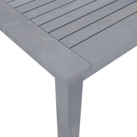 vidaXL Mesa de jantar para jardim 88x88x74 cm madeira de acácia maciça