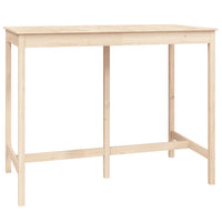 vidaXL 7 pcs conjunto de bar pinho maciço