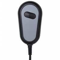 vidaXL Poltrona elevatória couro artificial preto