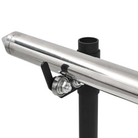 vidaXL Conjunto de grelhador automático e tabuleiro aço inoxidável