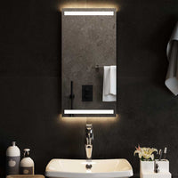 vidaXL Espelho de casa de banho com luzes LED 40x20 cm