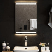 vidaXL Espelho de casa de banho com luzes LED 40x20 cm