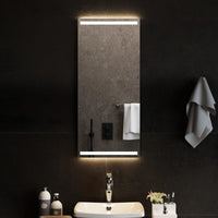 vidaXL Espelho de casa de banho com luzes LED 40x20 cm