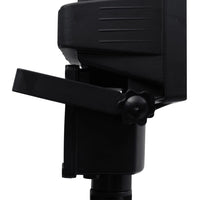 vidaXL Holofote LED para jardim a energia solar com sensor preto