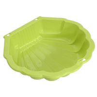 vidaXL Caixas de areia 2 pcs 77x87x21 cm plástico verde