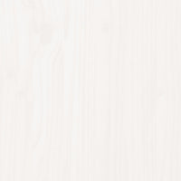 vidaXL 7 pcs conjunto lounge de jardim pinho maciço branco