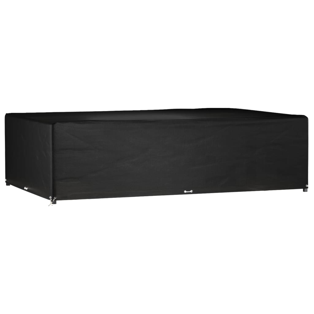 vidaXL Conjunto capas p/ mobiliário jardim 2 pcs 8 ilhós 113x113 cm