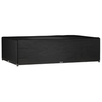 vidaXL Conjunto capas p/ mobiliário jardim 2 pcs 8 ilhós 113x113 cm
