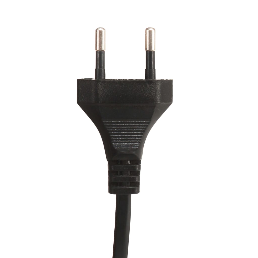 vidaXL Candeeiro de secretária redondo industrial 58x18x90cm E27 preto