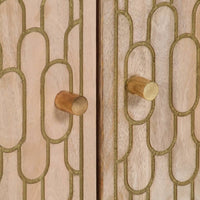 vidaXL Móveis de apoio 3 pcs 60x33x75 cm madeira de mangueira maciça