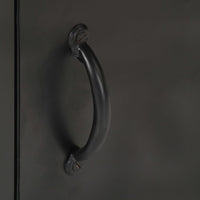 vidaXL Aparador 60x30x76 cm madeira de mangueira áspera