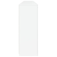 vidaXL Aparador com luzes LED 283x37x100 cm branco