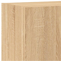 vidaXL 5 pcs móveis de parede p/ TV derivados madeira carvalho sonoma