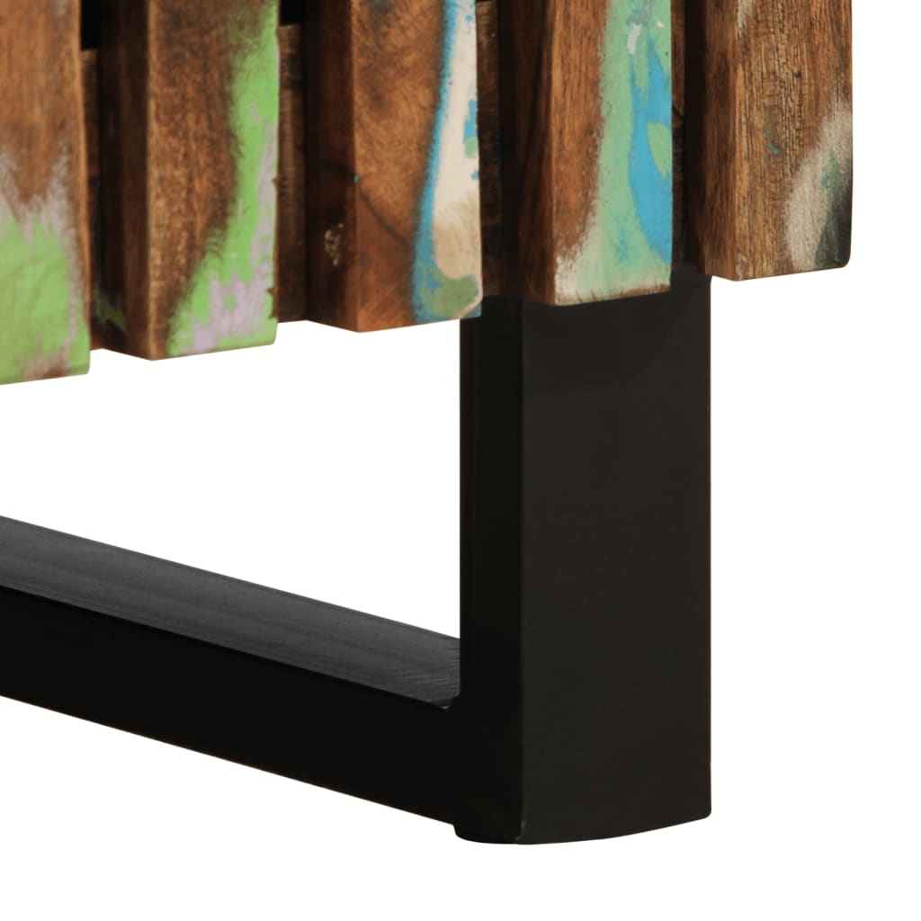 vidaXL 4 pcs conjunto de móveis p/ casa de banho acácia maciça