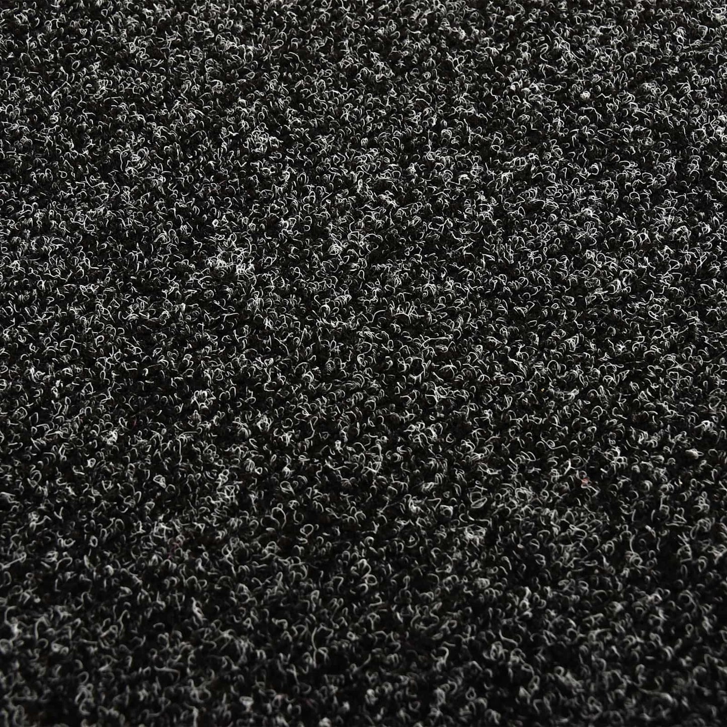 vidaXL Tapete 20 pcs Preto 50 x 50 x 0,5 cm Betume