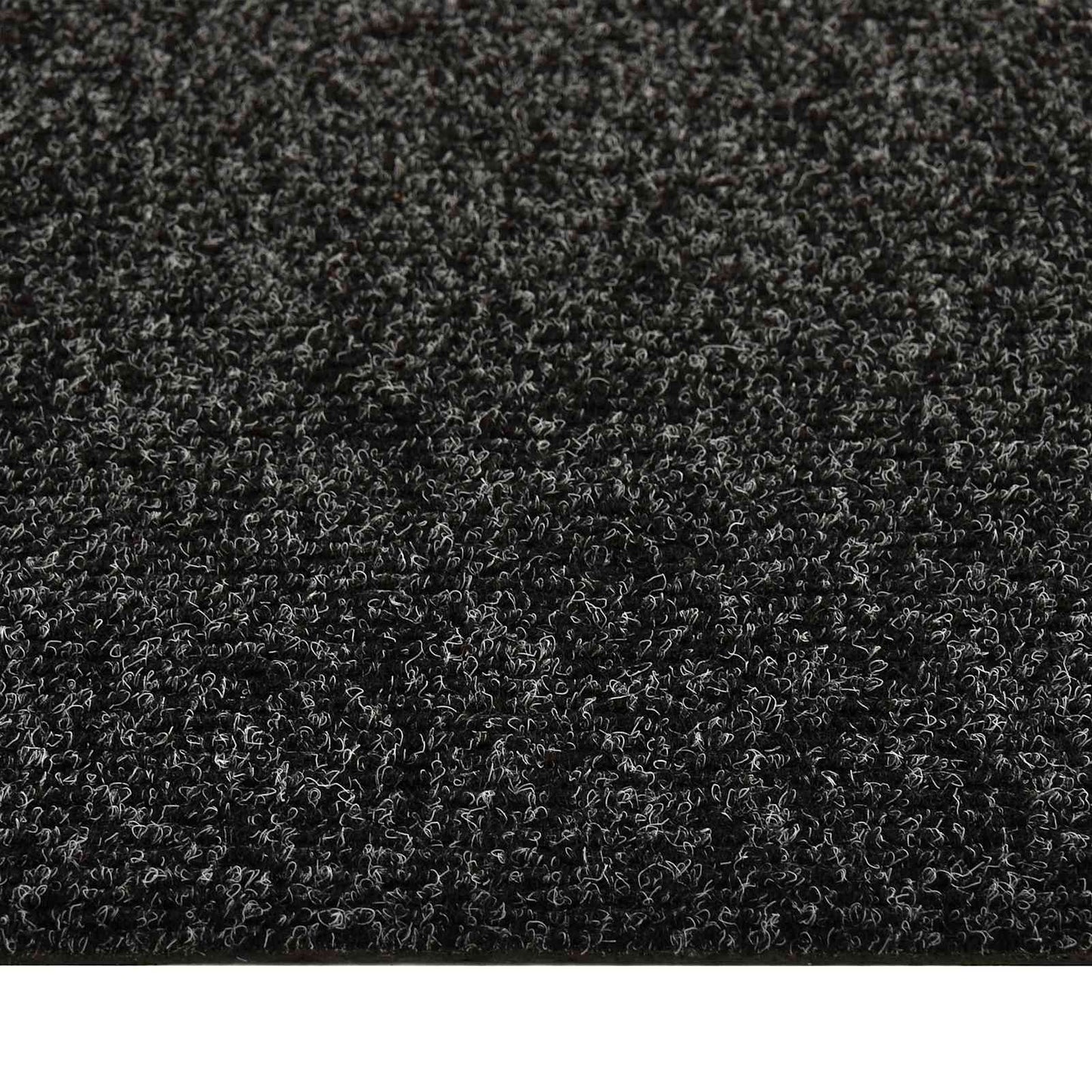 vidaXL Tapete 20 pcs Preto 50 x 50 x 0,5 cm Betume